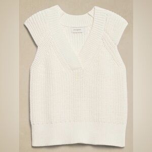 Banana Republic TEXTURED‎ CROSS-V SWEATER EUC Like new!!!